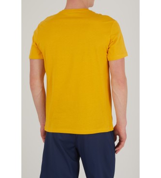 Emporio Armani Camiseta Logoband amarillo