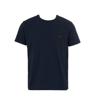 Emporio Armani T-shirt ras du cou bleu marine