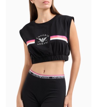Emporio Armani Ikoniske bukser i sort