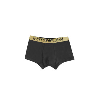 Emporio Armani Conjunto de T-shirt e boxers pretos