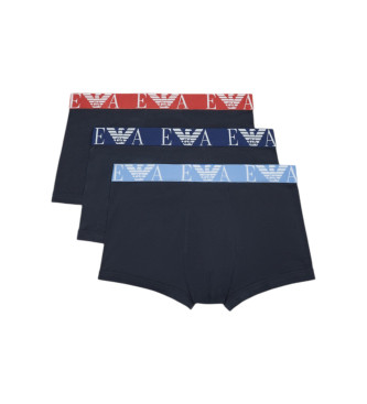 Emporio Armani Pack 3 Boxershorts Asv navy