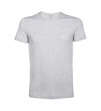 Emporio Armani Lot de 2 T-shirts marine, gris