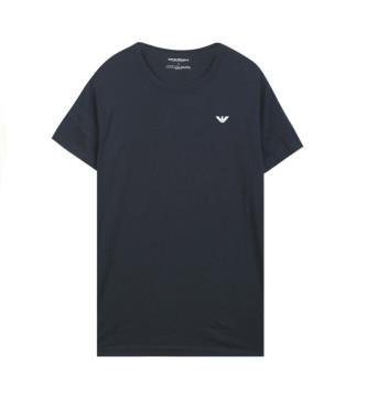 Emporio Armani Conjunto de duas t-shirts azuis de manga curta