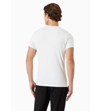 Emporio Armani Pack de dos camisetas interiores blanco
