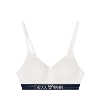 Emporio Armani Reggiseno imbottito bianco morbido