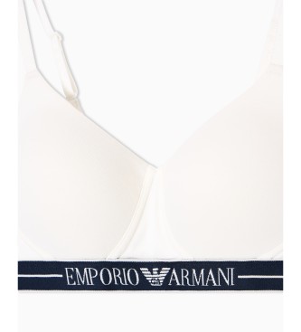 Emporio Armani Reggiseno imbottito bianco morbido