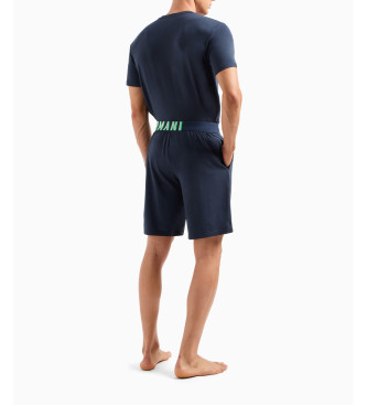 Emporio Armani Pijama Cmodo Endurance marino