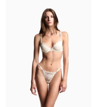 Emporio Armani Push Up Removable Pads Bra beige