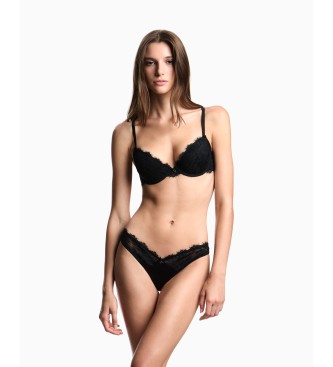 Emporio Armani Push Up Removable Pads Bra black