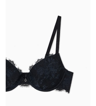 Emporio Armani Push Up Removable Pads Bra black