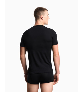 Emporio Armani Lot de 2 t-shirts Homie slim fit noir