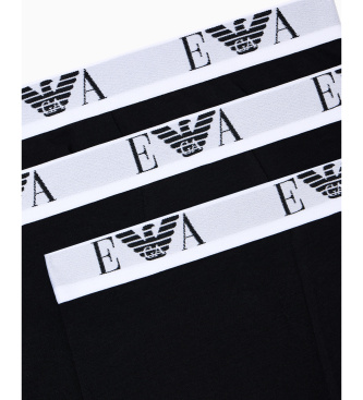 Emporio Armani Set 3 Logo EA Black Boxers