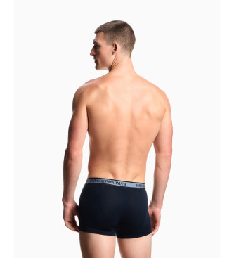 Emporio Armani Lot de 3 boxers Core Logoband bleu marine