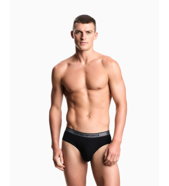 Emporio Armani Set 3 Slip Banda Core noir