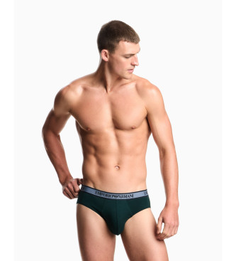 Emporio Armani Set 3 Slip Banda Core Green, Blue, Navy