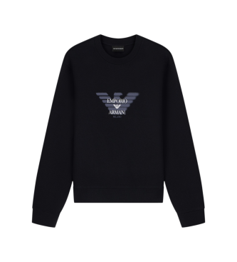 Emporio Armani Black Eagle Logo Sweatshirt