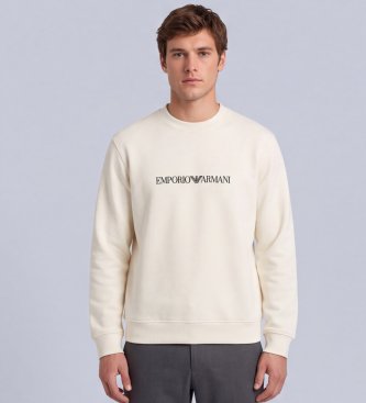 Emporio Armani Sweatshirt Essential blanc