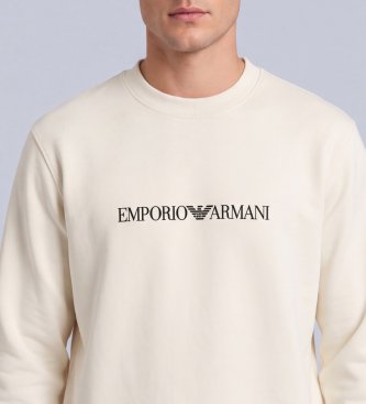 Emporio Armani Sweatshirt Essential blanc