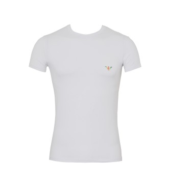 Emporio Armani Regenboog T-shirt wit