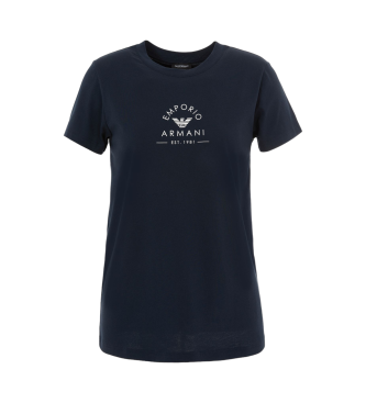 Emporio Armani T-shirt iconica blu scuro