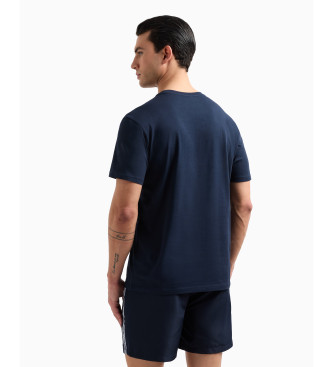 Emporio Armani Big Logo T-shirt navy