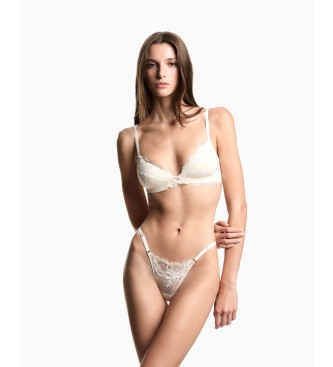 Emporio Armani Perizoma beige Eternal Lace
