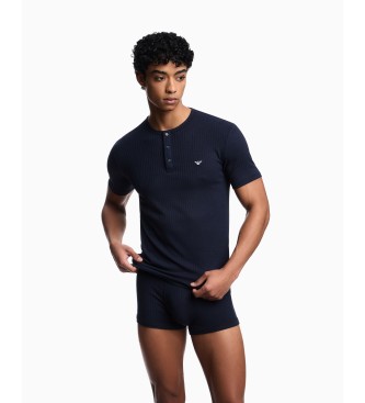 Emporio Armani Sea eagle logo T-shirt for home wear