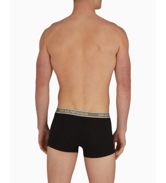 Emporio Armani Confezione da 3 Boxer Track verde, nero