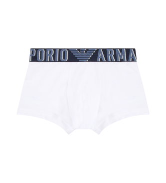 Emporio Armani Bokserki megalog biały