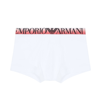 Emporio Armani Bokserki z delikatnej bawełny  biały