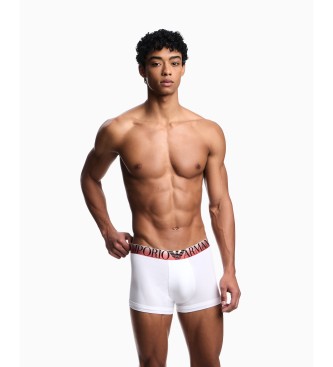 Emporio Armani Bokserki z delikatnej bawełny  biały