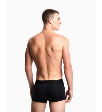 Emporio Armani Boxer noir en maille extensible