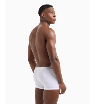 Emporio Armani Calzoncillo bxer de modal suave blanco