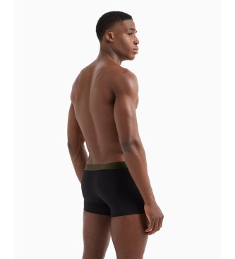 Emporio Armani Boxer in morbido modal nero
