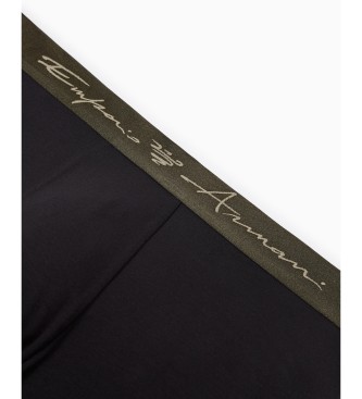 Emporio Armani Boxer in morbido modal nero