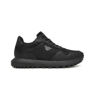 Emporio Armani Recycled nylon shoes black