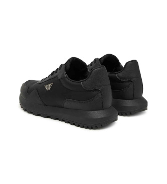 Emporio Armani Recycled nylon shoes black