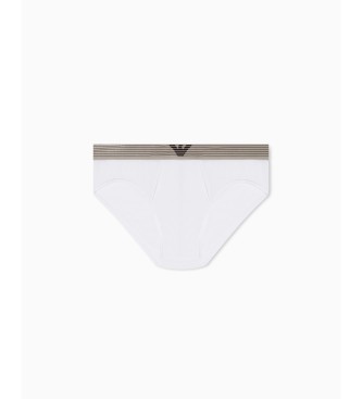 Emporio Armani Set 2 Briefs Eco blanc, taupe