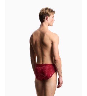 Emporio Armani Set of 2 red San Valentine briefs