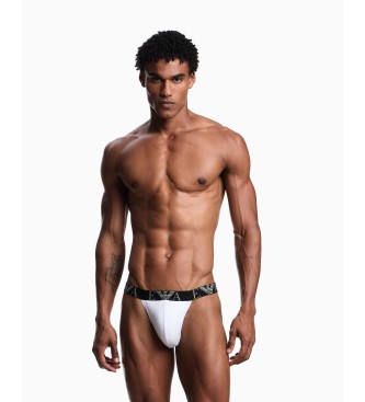Emporio Armani Conjunto 2 Cuecas Bold Monogram preto, branco
