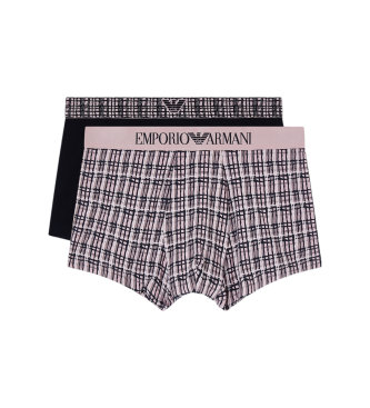 Emporio Armani Lot de 2 cale�ons noirs