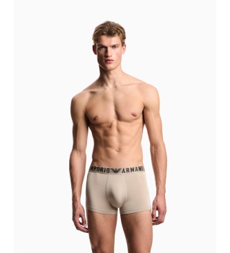 Emporio Armani Set 2 Boxers Col beige