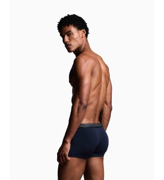 Emporio Armani Set van 2 boxershorts van zacht aanvoelend viscose blauw