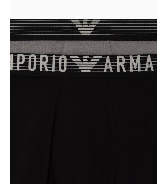 Emporio Armani S�t 2 Boxershorts Eco sort, gr�
