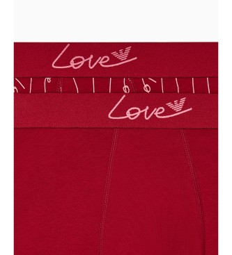 Emporio Armani S�t 2 Boxershorts Cut red