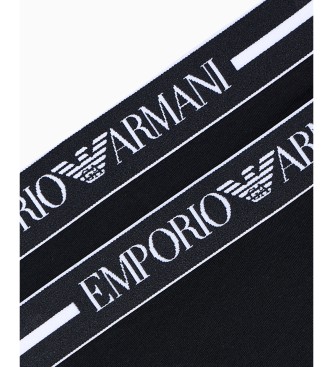 Emporio Armani Set of 2 black Day Panties