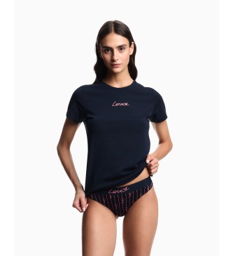 Emporio Armani Komplet 2 mornarskih brazilskih hlačk