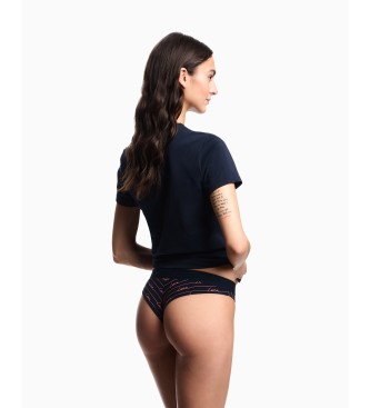 Emporio Armani Komplet 2 mornarskih brazilskih hlačk