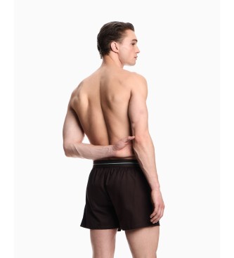 Emporio Armani Set 2 Logo Label Boxer shorts marron, bleu