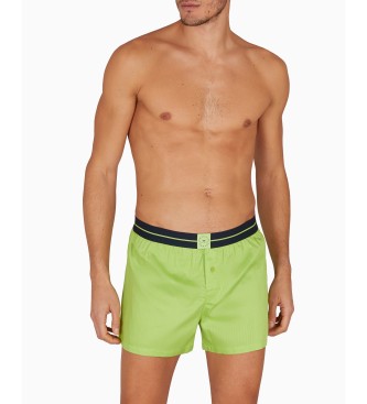 Emporio Armani Set 2 Logo Label Boxer short marine, vert
